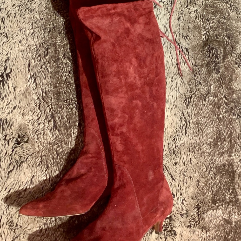 Suede boots